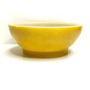 Fire King Mustard Yellow Milk Glass Cereal Bowl